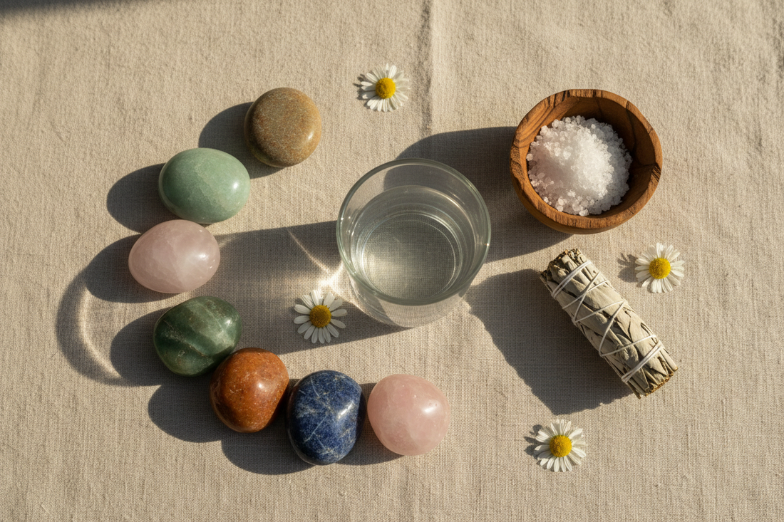 Comment purifier et recharger ses pierres naturelles ?