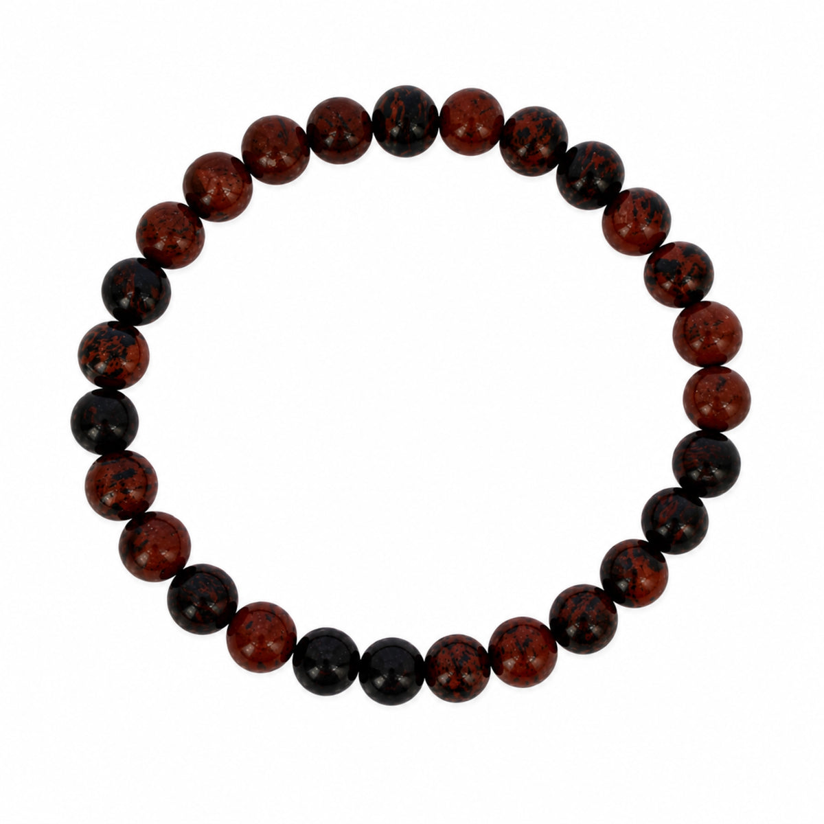 Maelys - Bracelet Obsidienne Acajou