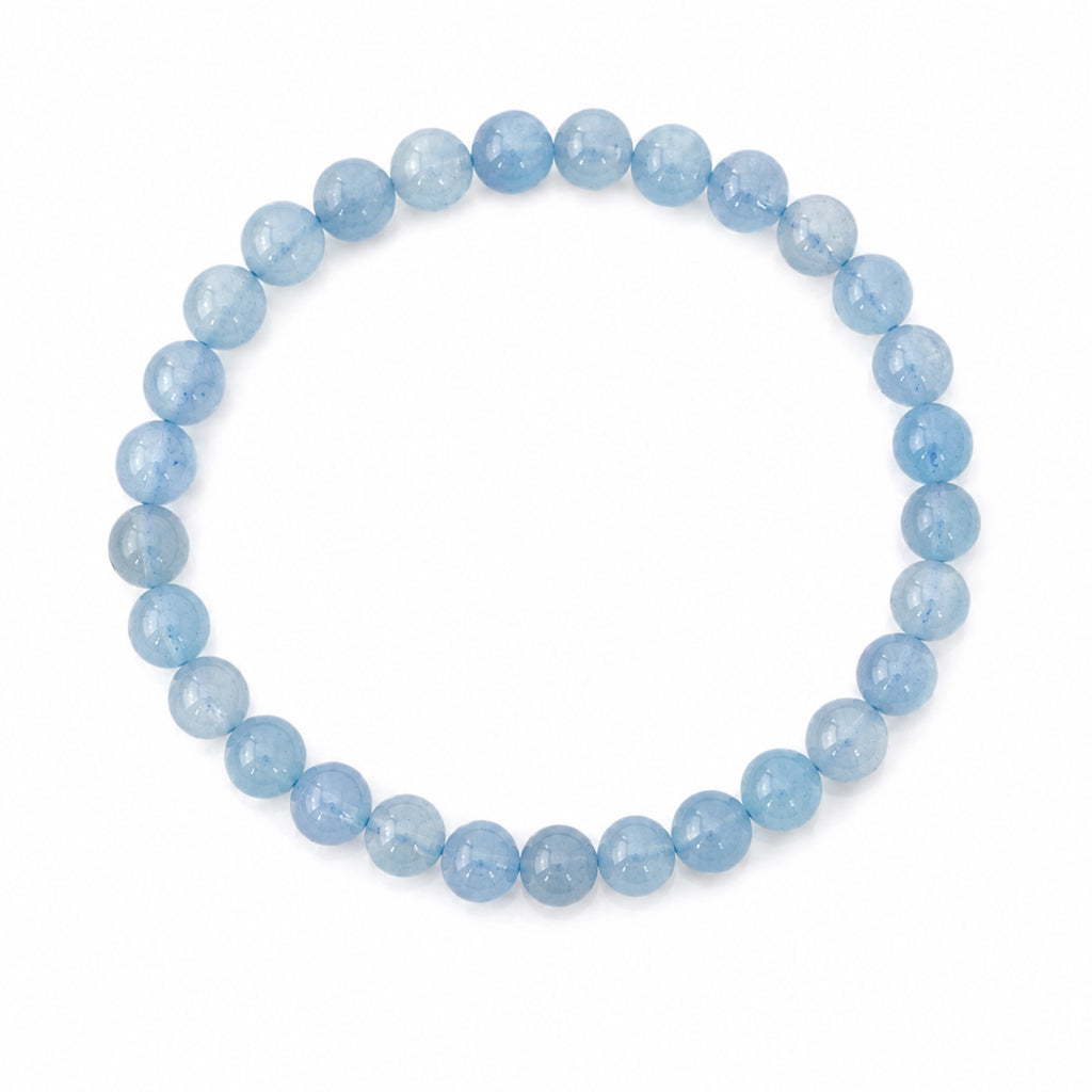 Maelys - Bracelet Aigue Marine Chauffé