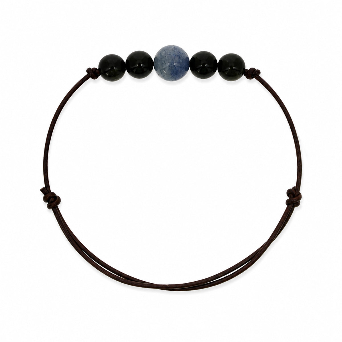 Pauline - Bracelet Aventurine Bleu