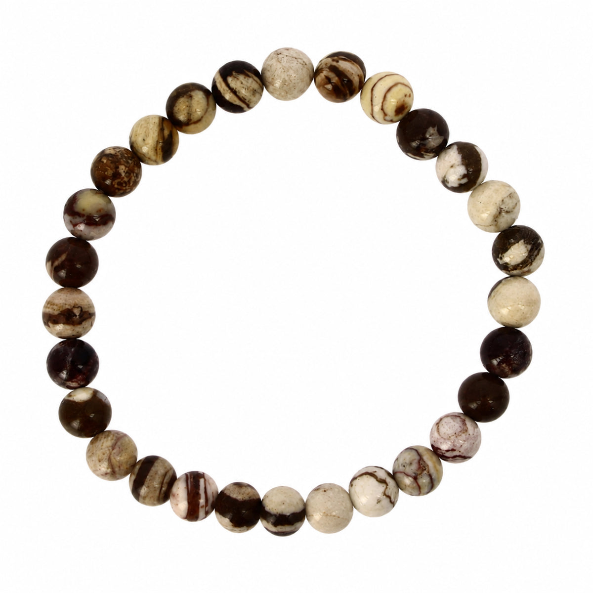 Maelys - Bracelet Jaspe Brun