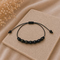 Maxime - Bracelet Obsidienne Noire