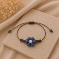Margaux - Bracelet Aventurine Bleue & Sélénite