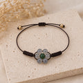 Margaux - Bracelet Labradorite & Jade Néphrite