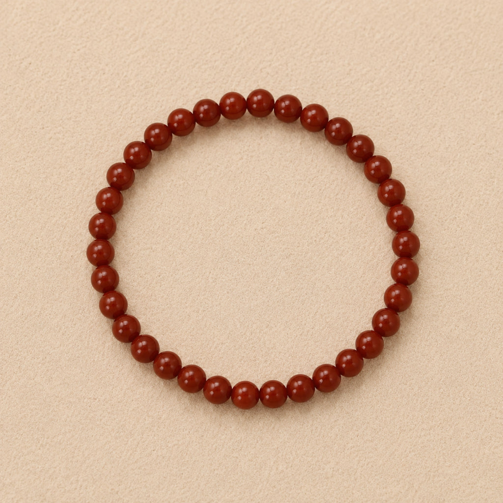 Maelys - Bracelet Jaspe Rouge