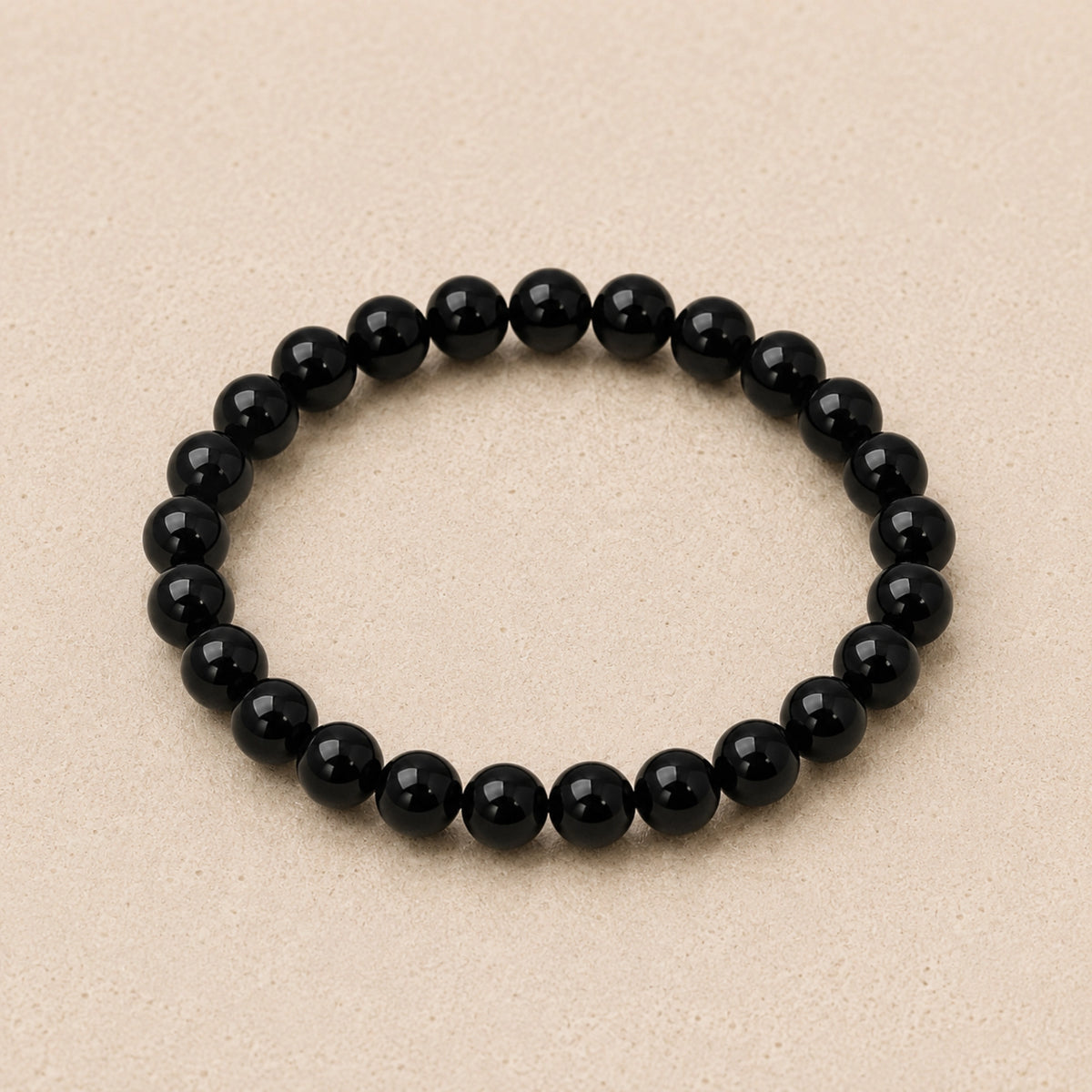 Maelys - Bracelet Obsidienne Noire