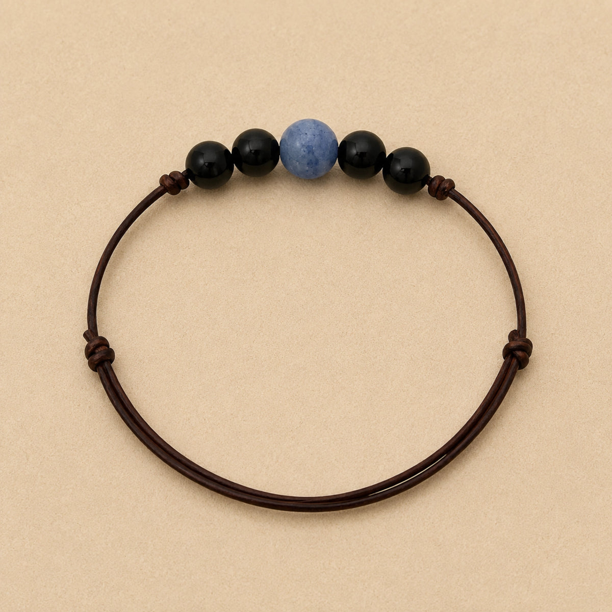 Pauline - Bracelet Aventurine Bleu