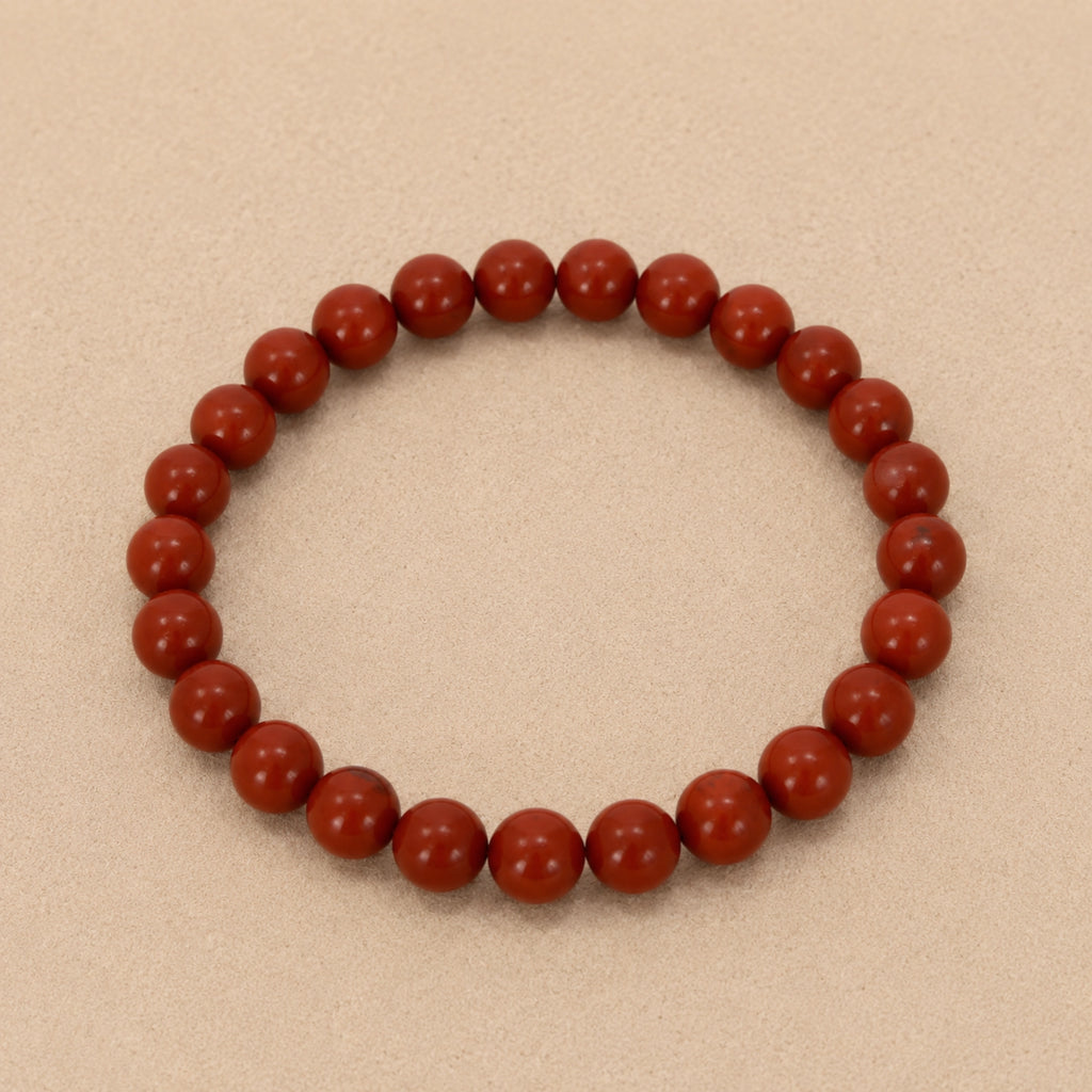 Maelys - Bracelet Jaspe Rouge