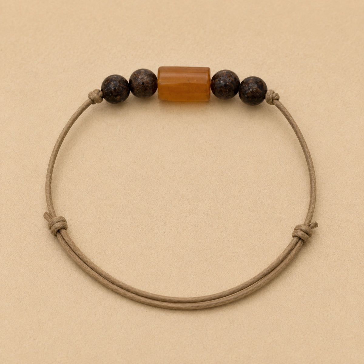 Pauline - Bracelet Aventurine Orange