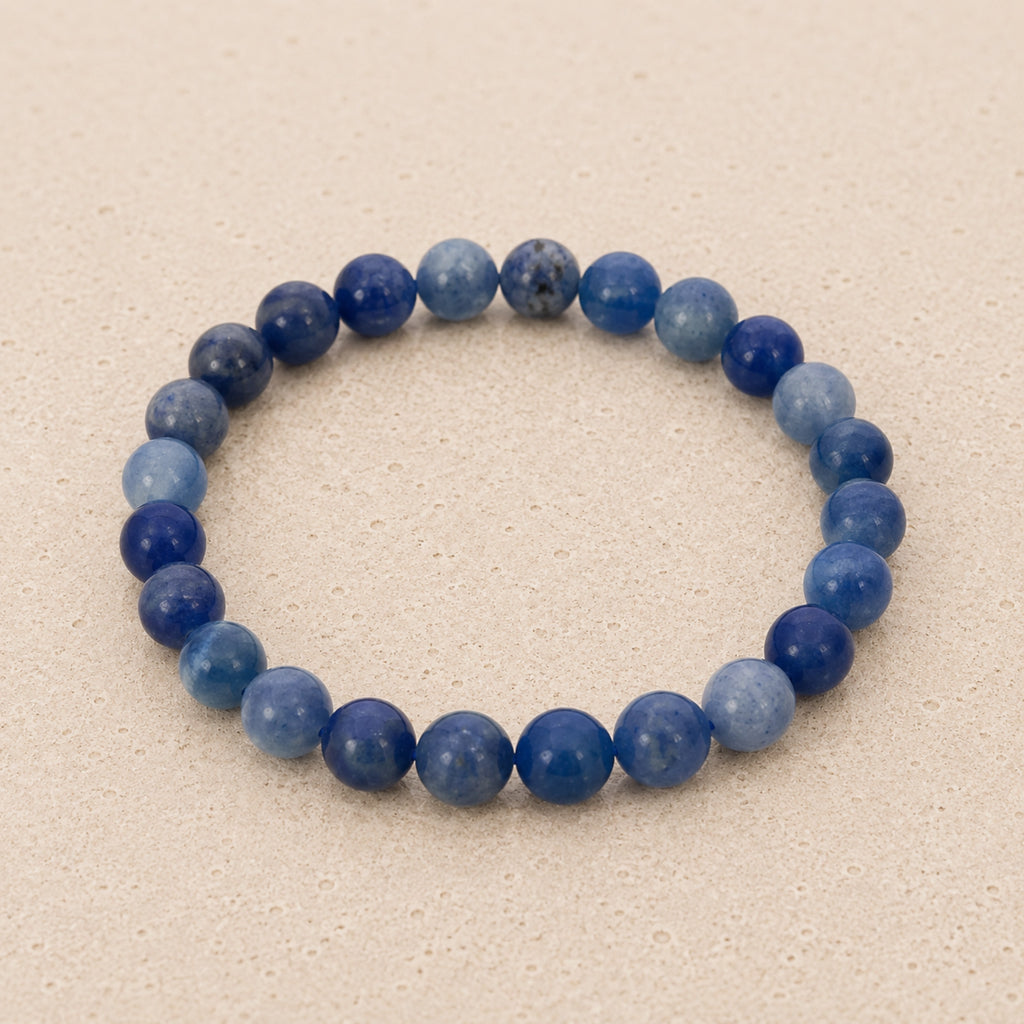 Maelys - Bracelet Aventurine Bleu