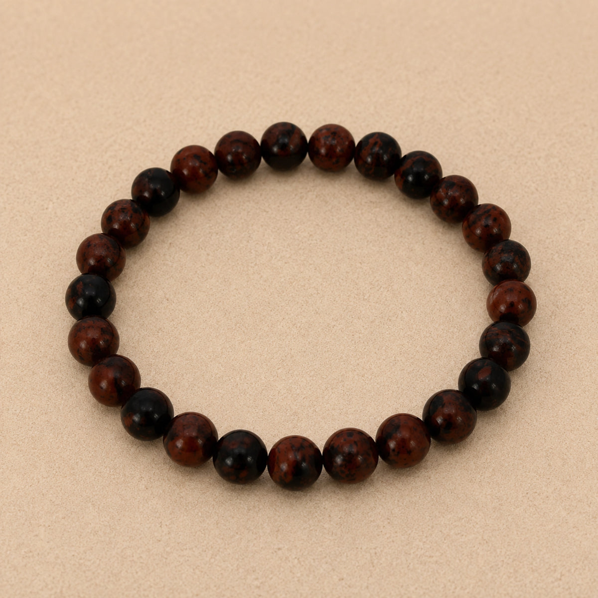 Maelys - Bracelet Obsidienne Acajou