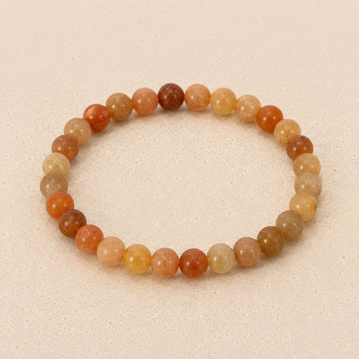 Maelys - Bracelet Aventurine Orange