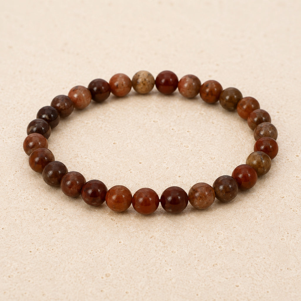 Maelys - Bracelet Aventurine Rouge