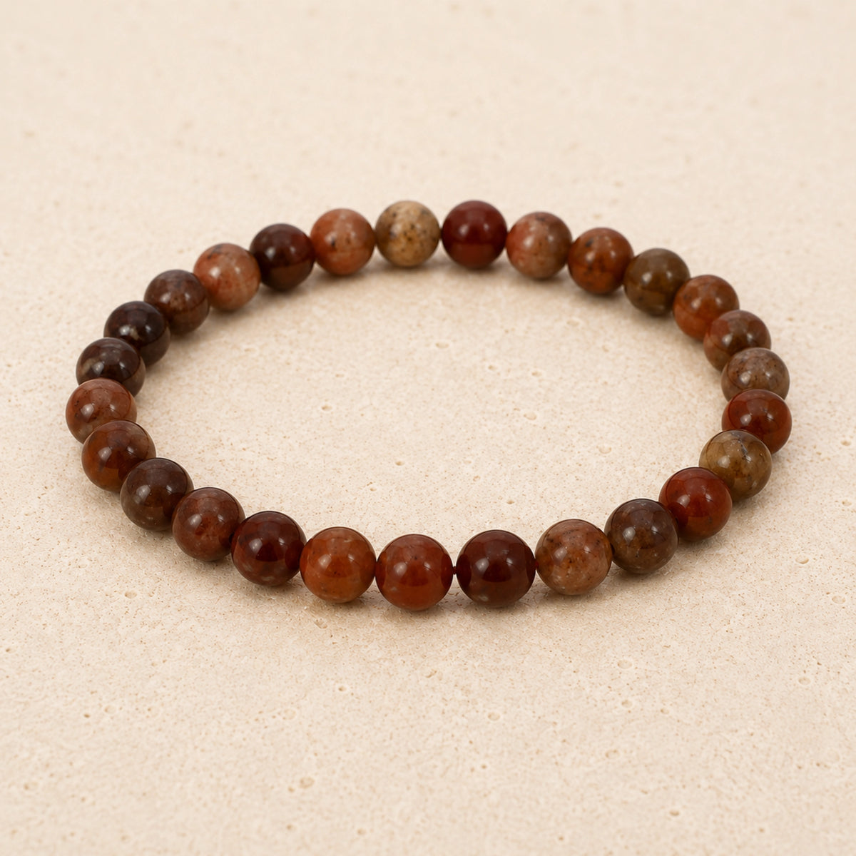 Maelys - Bracelet Aventurine Rouge