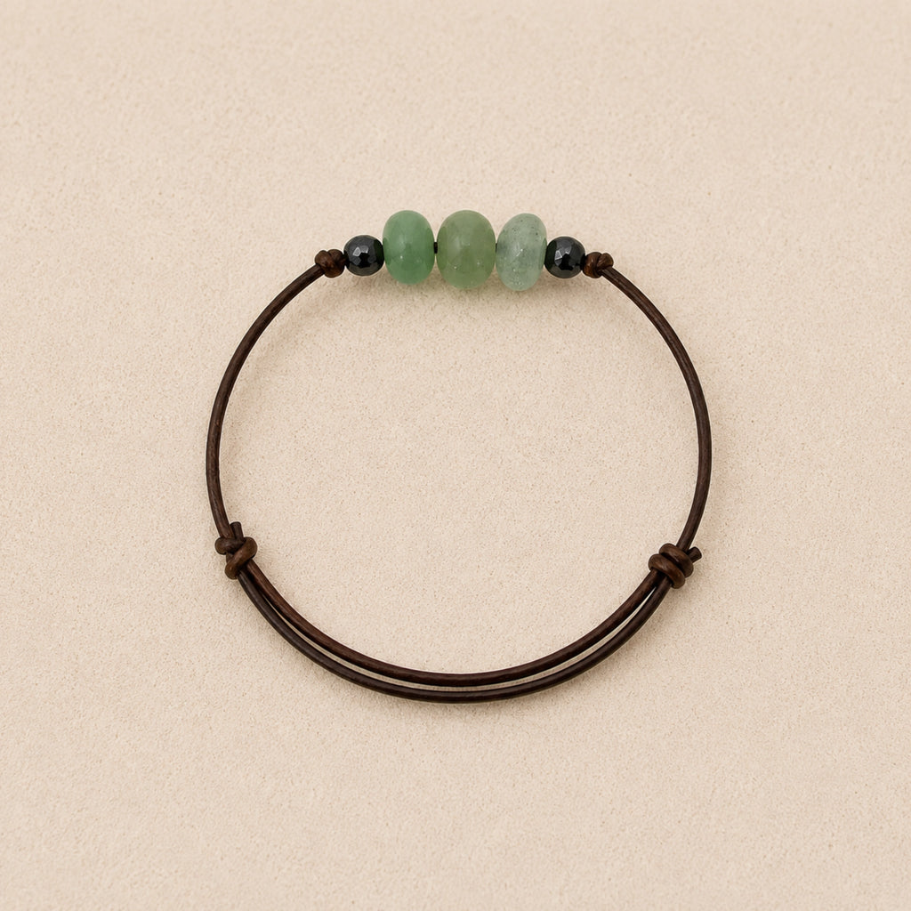 Valérie - Bracelet Aventurine Verte