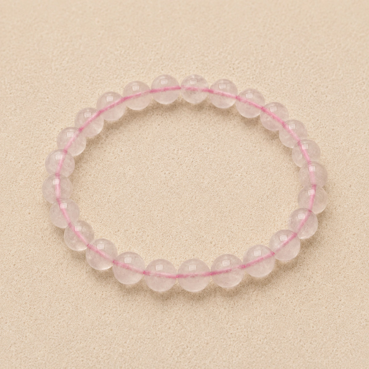 Maelys - Bracelet Quartz Rose Brésil