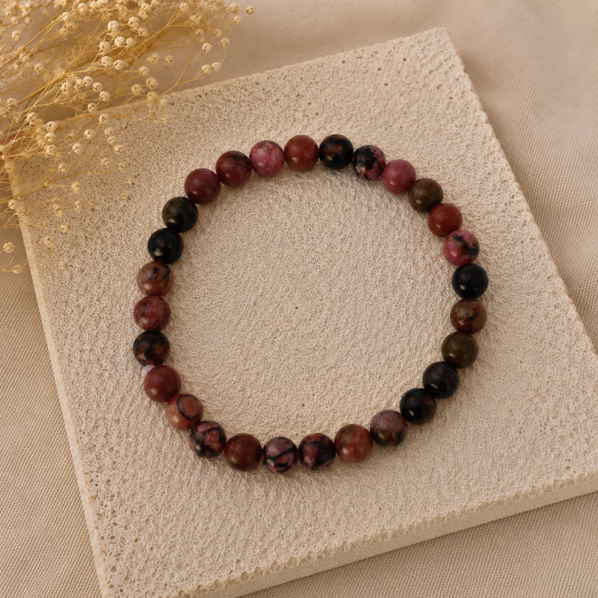 Maelys - Bracelet Rhodonite Madagascar