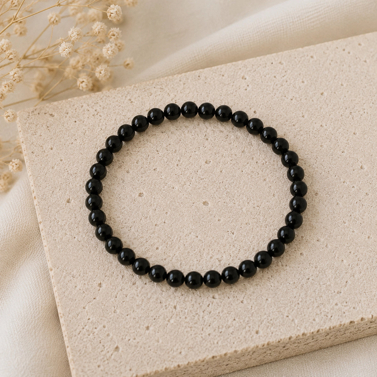 Maelys - Bracelet Obsidienne Œil Céleste