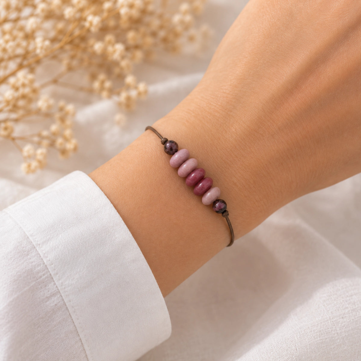 Camille - Bracelet Rhodonite