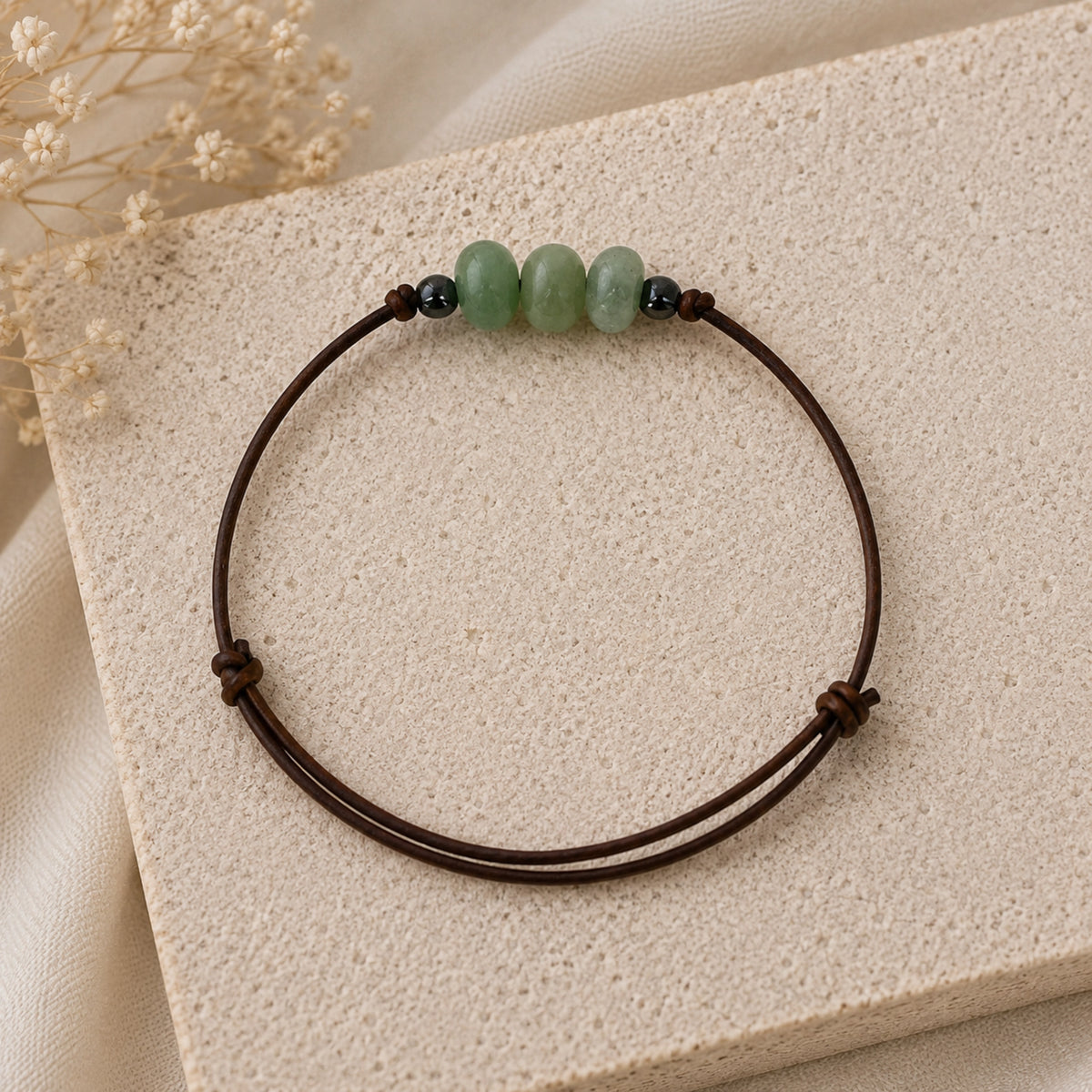 Valérie - Bracelet Aventurine Verte
