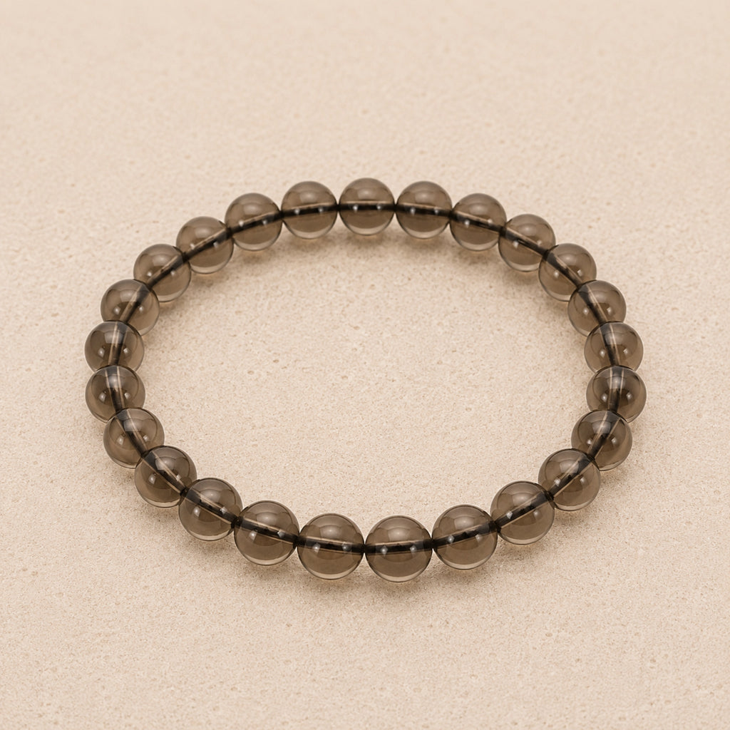 Maelys - Bracelet Cristal de roche Fumé