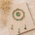 Barnabé - Attrape rêve aventurine vert