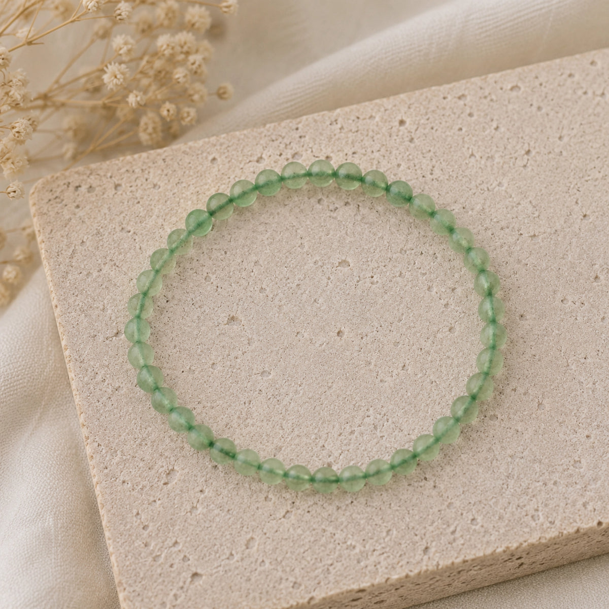 Maelys - Bracelet Aventurine Verte