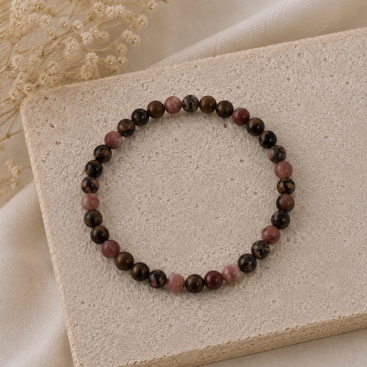 Maelys - Bracelet Rhodonite Madagascar