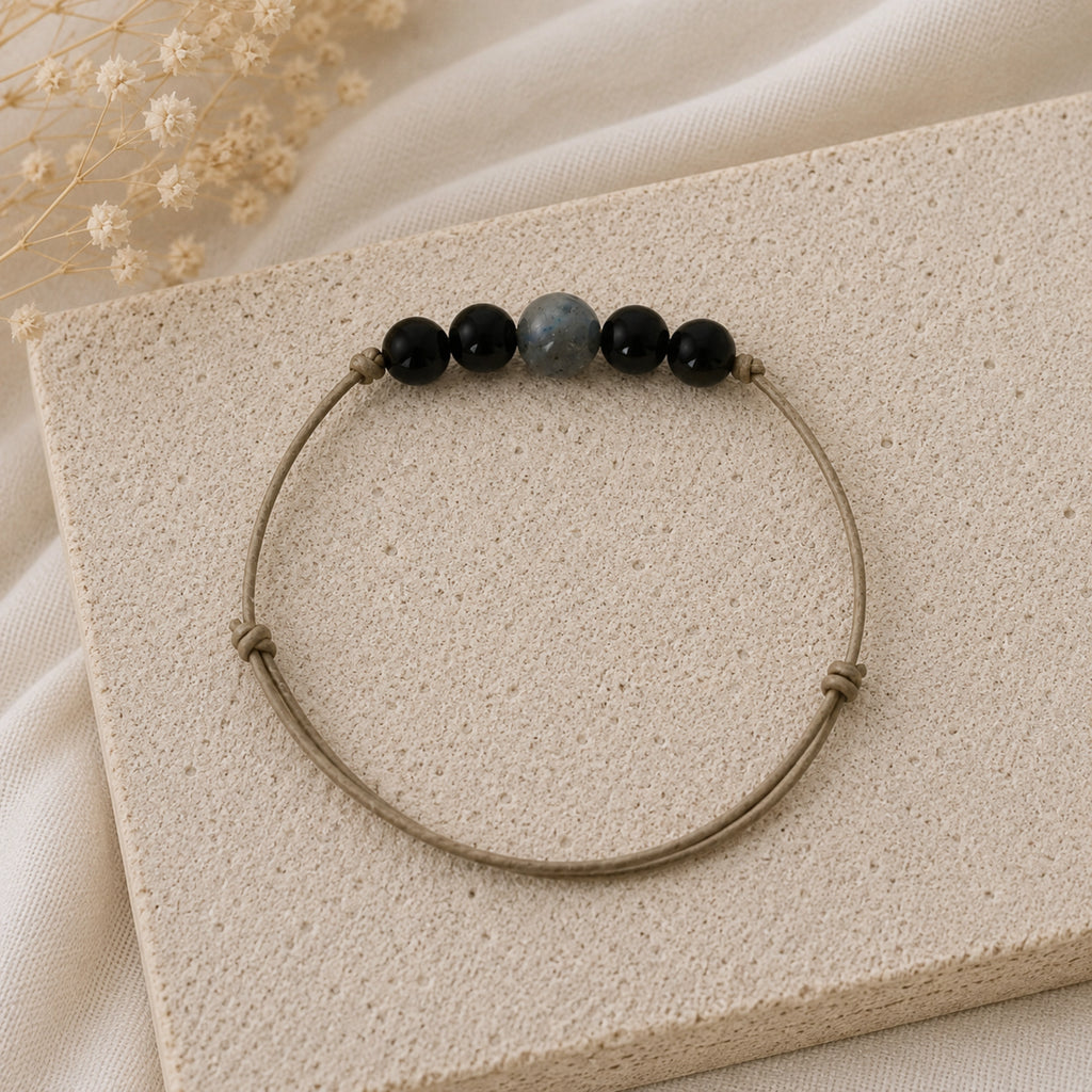 Pauline - Bracelet Aventurine Bleu