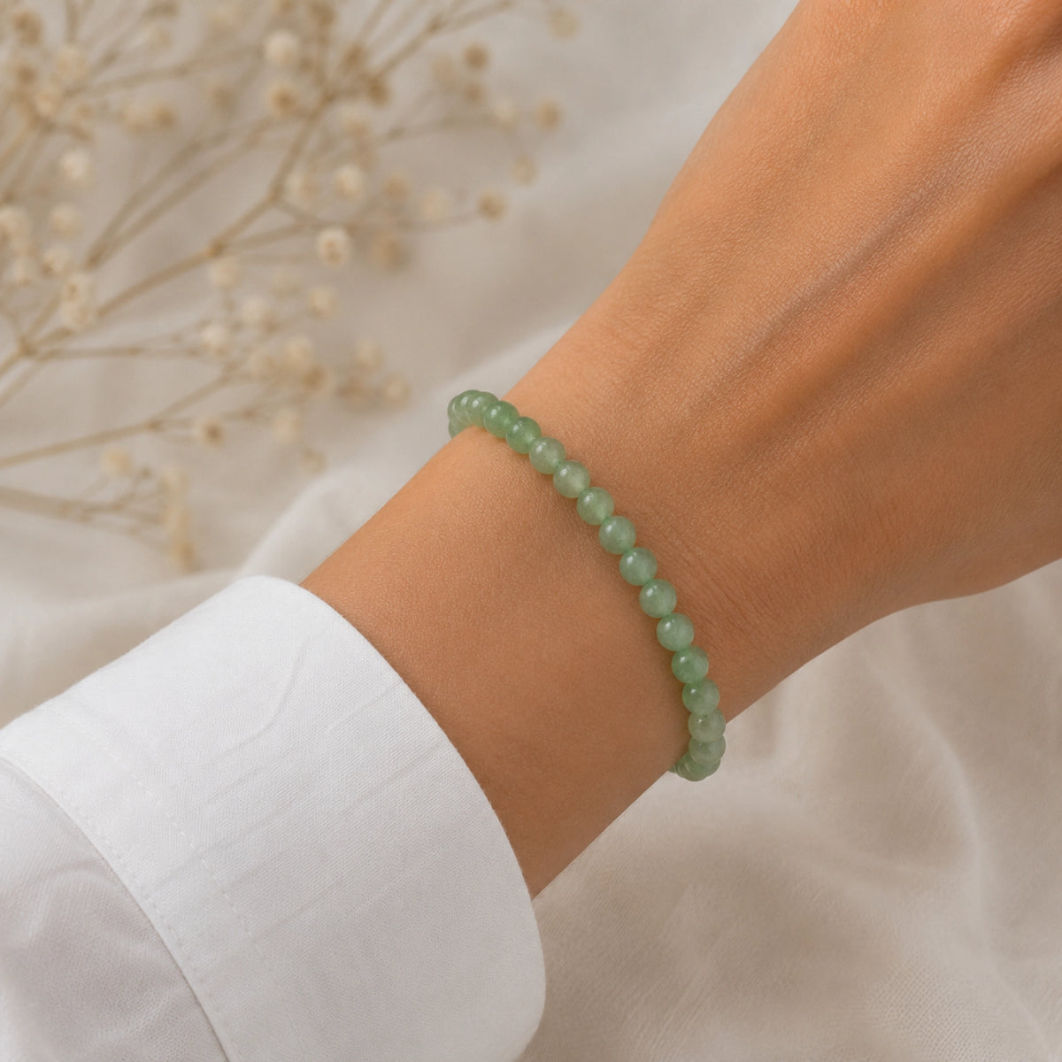 Maelys - Bracelet Aventurine Verte