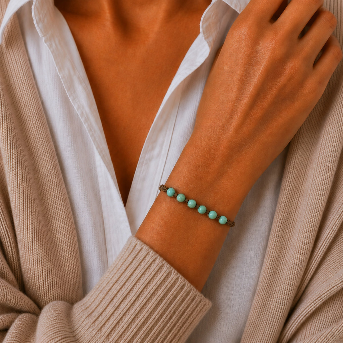 Maxime - Bracelet Turquoise