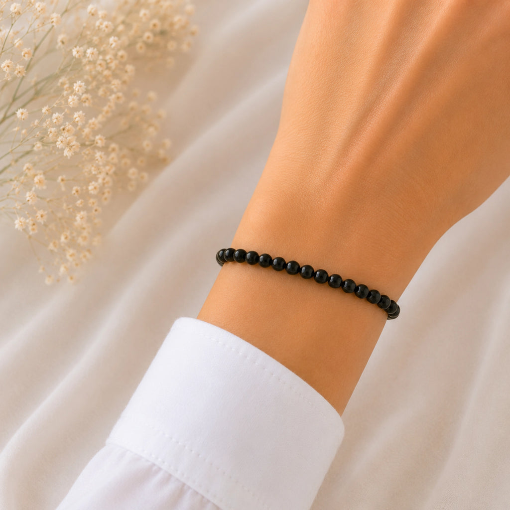 Maelys - Bracelet Obsidienne Œil Céleste