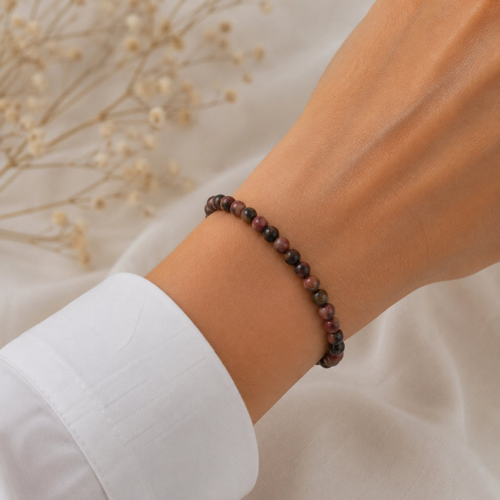 Maelys - Bracelet Rhodonite Madagascar