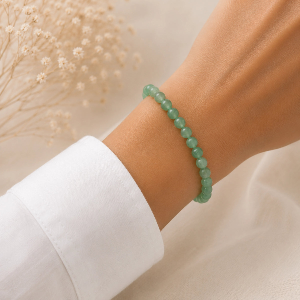 Maelys - Bracelet Aventurine Verte