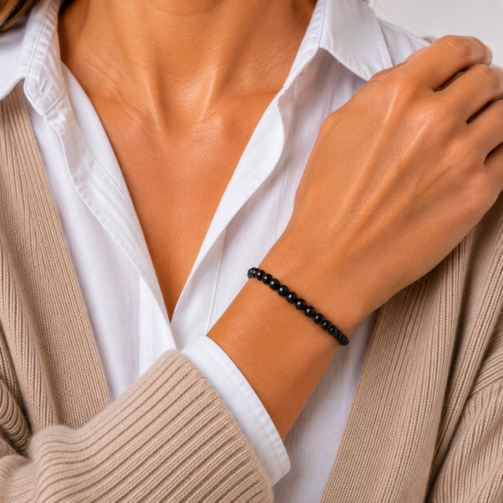 Maelys - Bracelet Obsidienne Œil Céleste